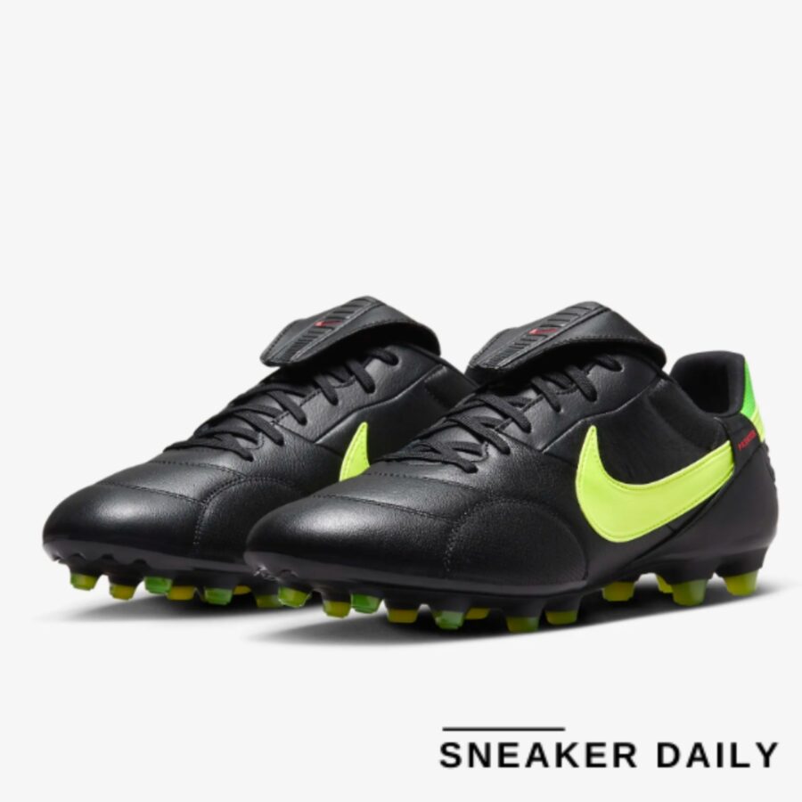 giày nike premier 3 low fg 'black green strike' hm0265-008