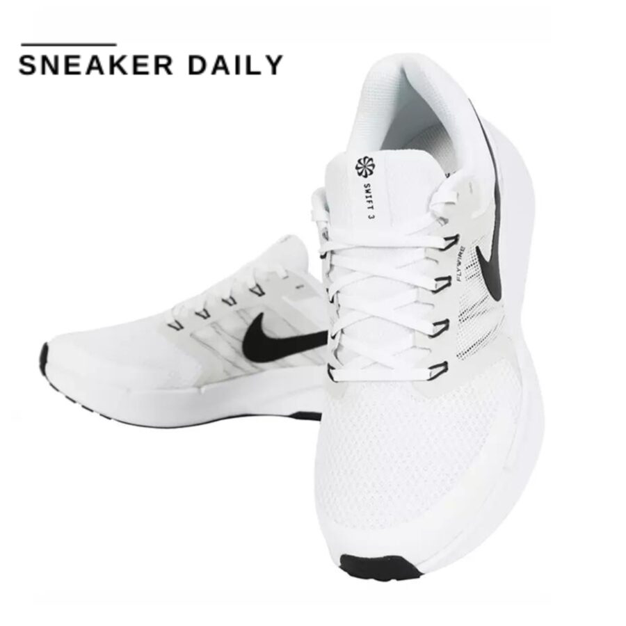 giày nike run swift 3 'white black' dr2695-102