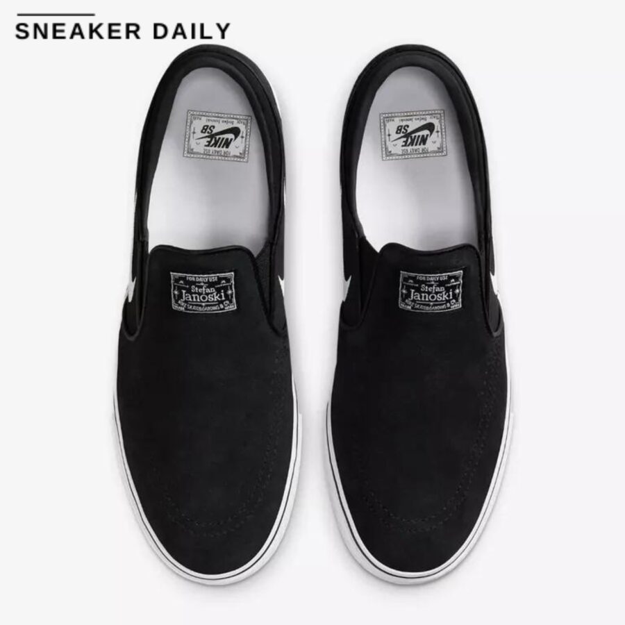 giày nike sb stefan janoski+ slip black fn5893-001