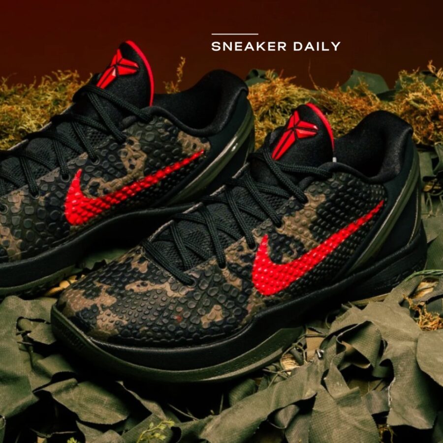 giày nike zoom kobe 6 protro 'italian camo' fq3546-001