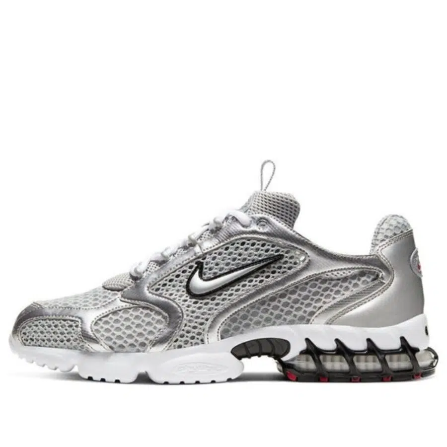 giày nike zoom spiridon caged 2 'metallic silver' cj1288-001