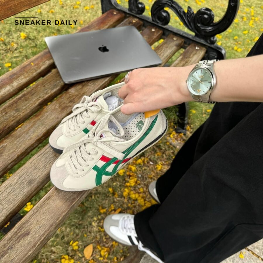 giày onitsuka tiger mexico 66 ‘birch green’ 1183c102-201