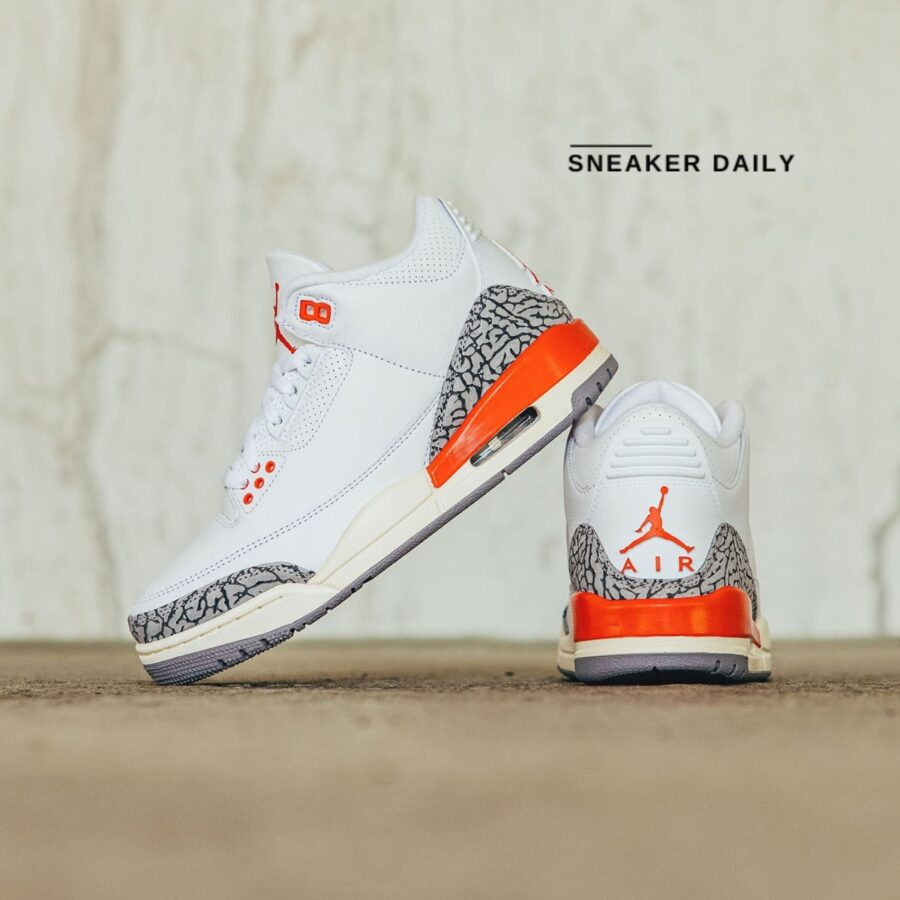 giày (wmns) air jordan 3 retro 'georgia peach' ck9246-121