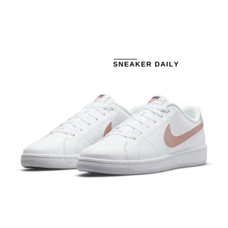 giày (wmns) nike court royale 2 'white pink' dh3159-101