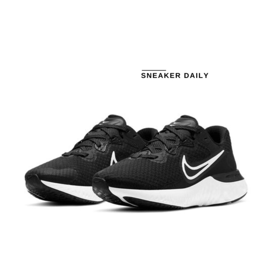 giày (wmns) nike renew run 2 'black white' cu3505-005