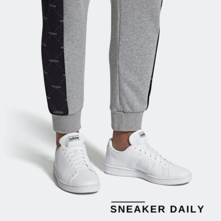 giày adidas advantage base 'white trace blue' ee7691