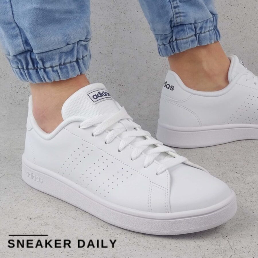 giày adidas advantage base 'white trace blue' ee7691