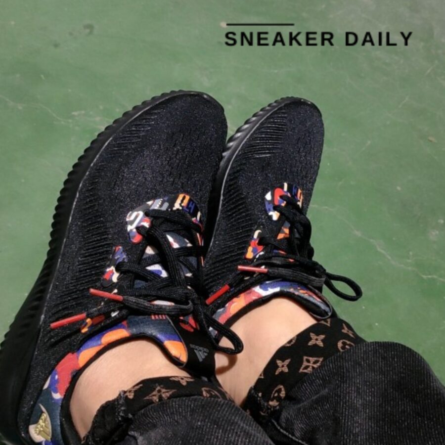 giày adidas alphabounce 1 'chinese new year - black scarlet' gz8991