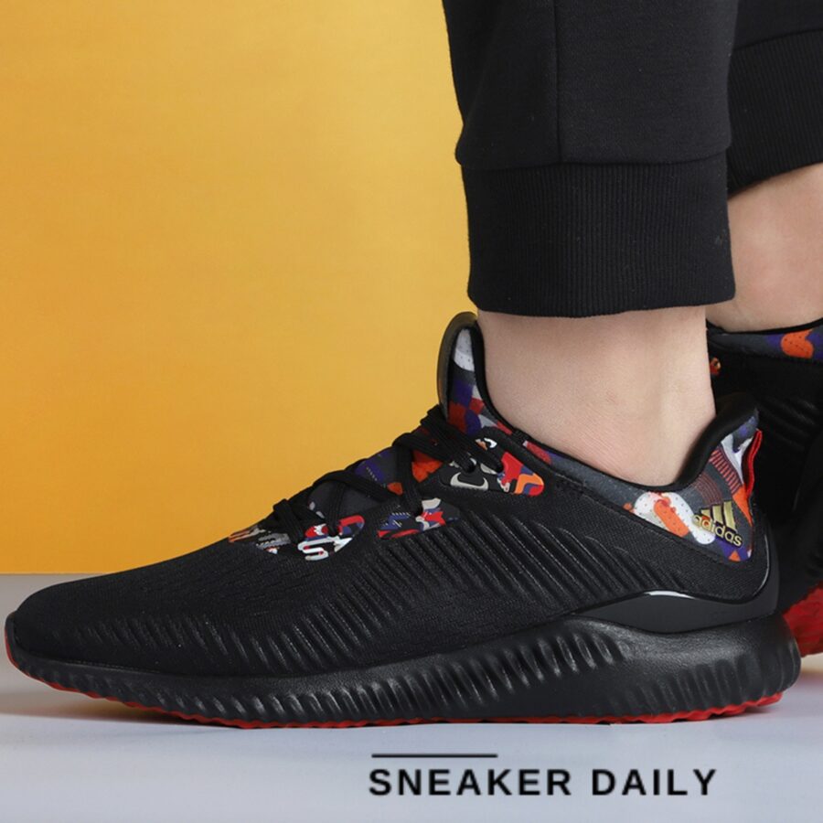 giày adidas alphabounce 1 'chinese new year - black scarlet' gz8991