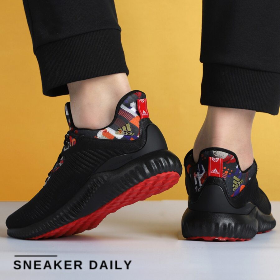 giày adidas alphabounce 1 'chinese new year - black scarlet' gz8991