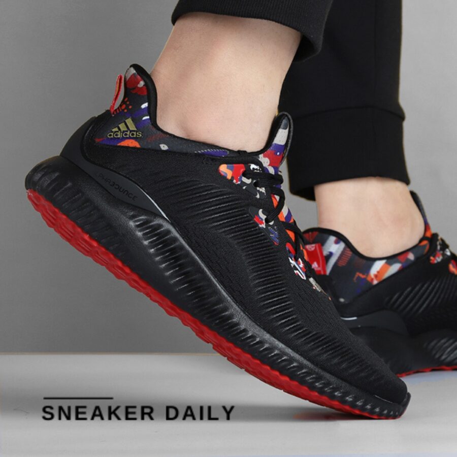 giày adidas alphabounce 1 'chinese new year - black scarlet' gz8991