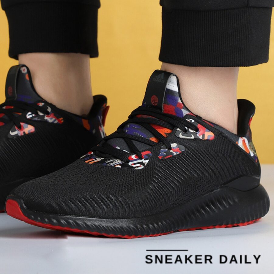 giày adidas alphabounce 1 'chinese new year - black scarlet' gz8991