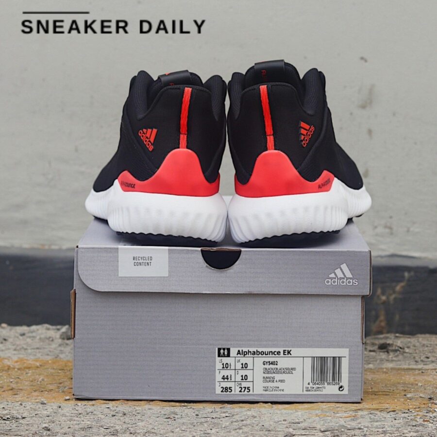 giày adidas alphabounce ek 'black solar red' gy5402