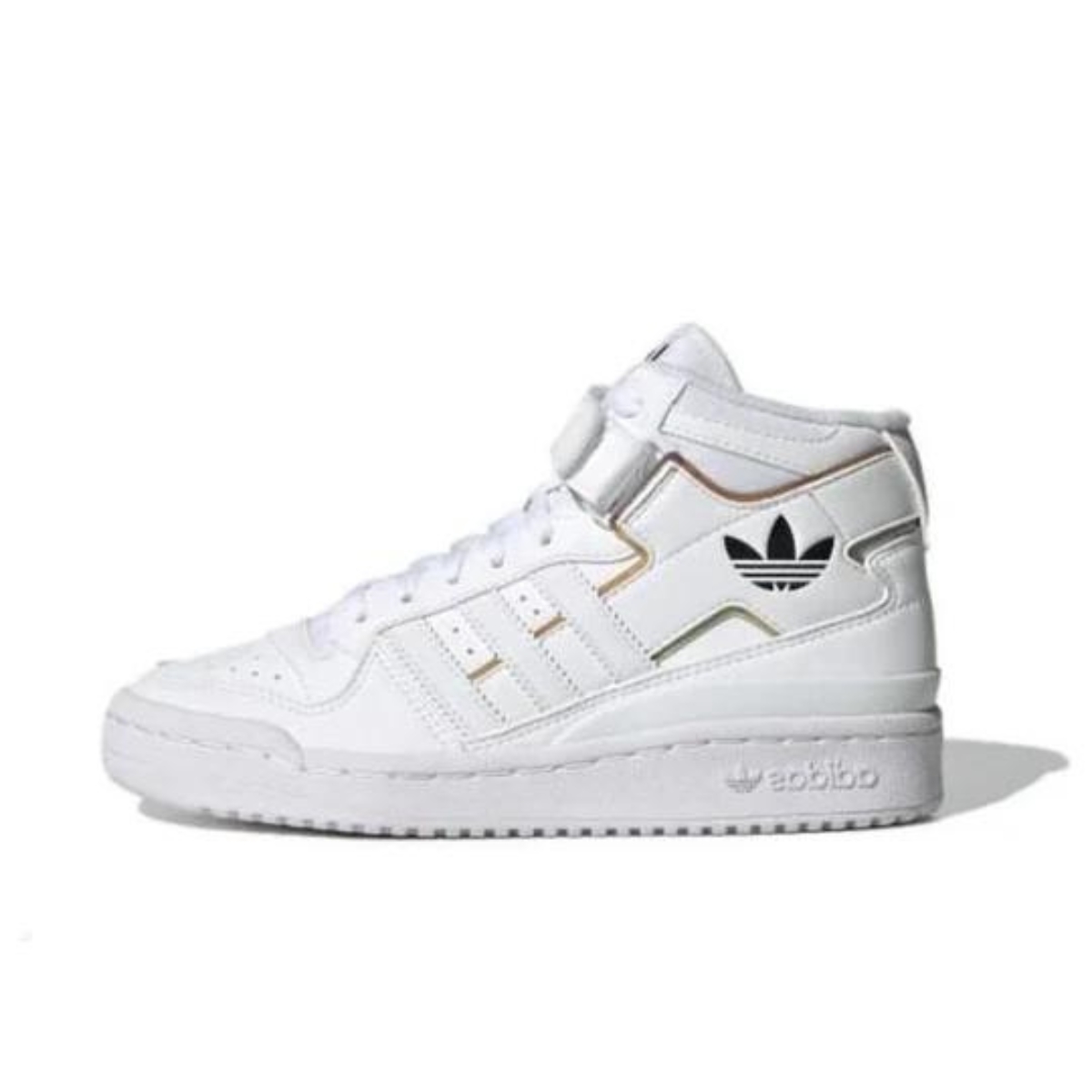 Giày adidas Forum Mid 'White Iridescent' (GS) HQ6844