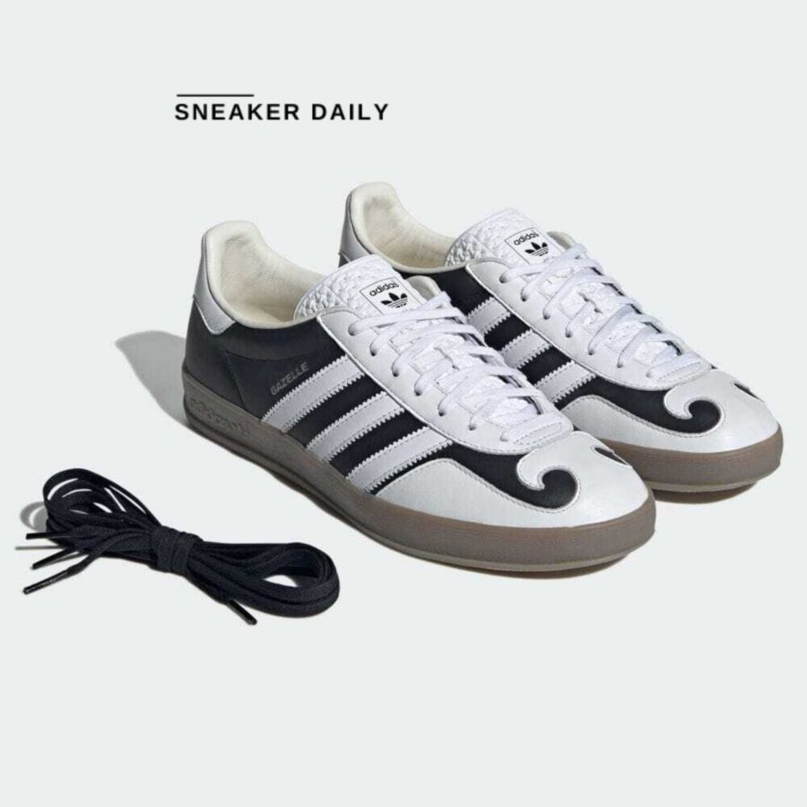 giày adidas gazelle indoor 'gatsin pack - black white' ih9989