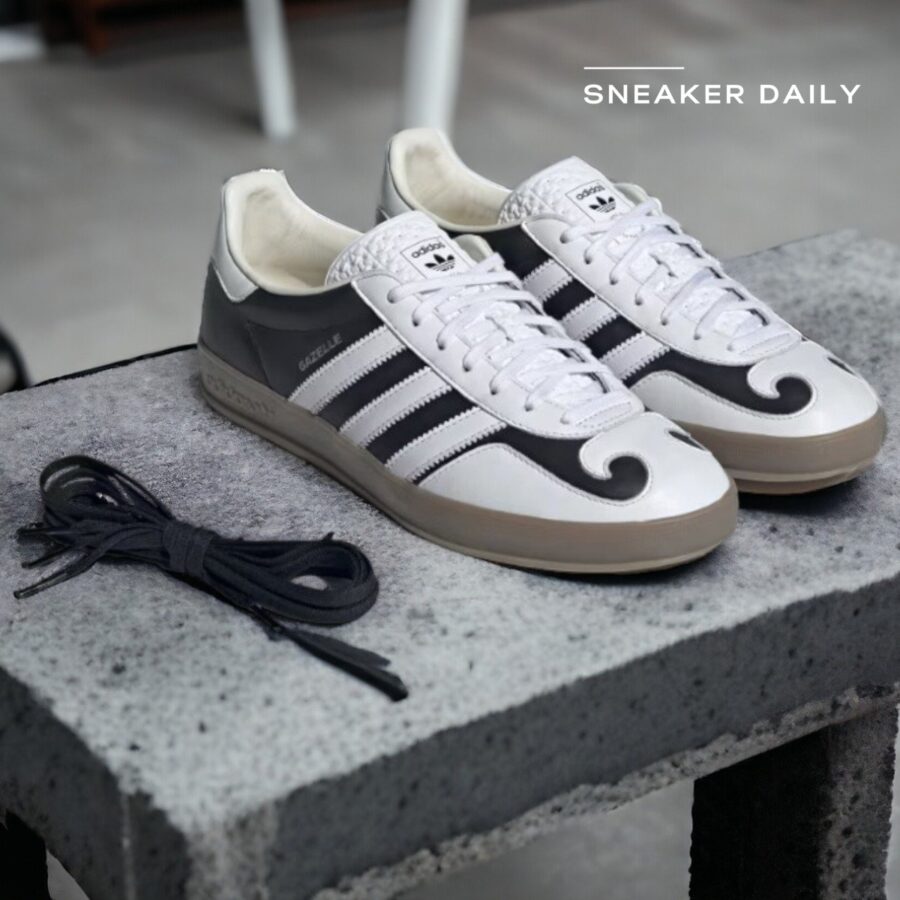 giày adidas gazelle indoor 'gatsin pack - black white' ih9989