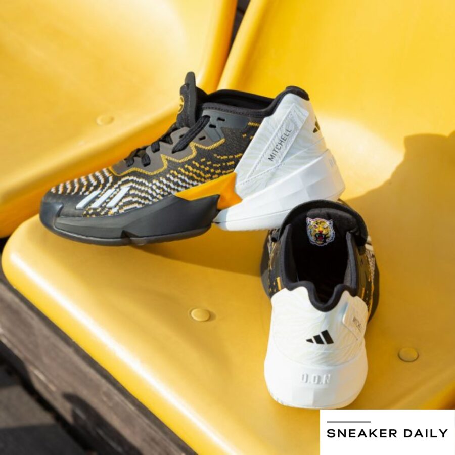 giày adidas grambling state x d.o.n. issue #4 'tigers' hr0720