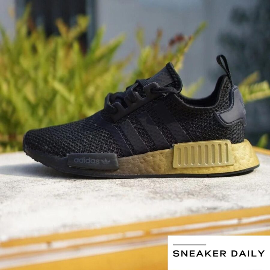 giày adidas nmd_r1 'black carbon gold' (wmns) fu9352