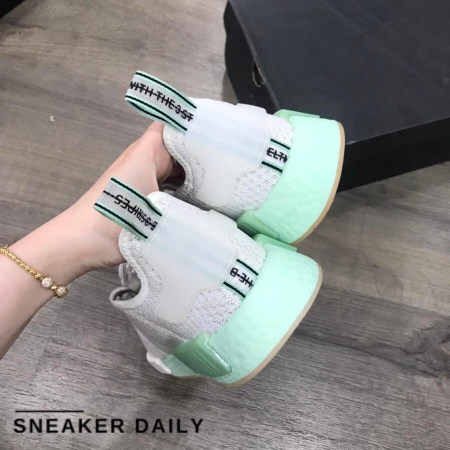 giày adidas nmd_r1 knit 'white blush green' fv1737