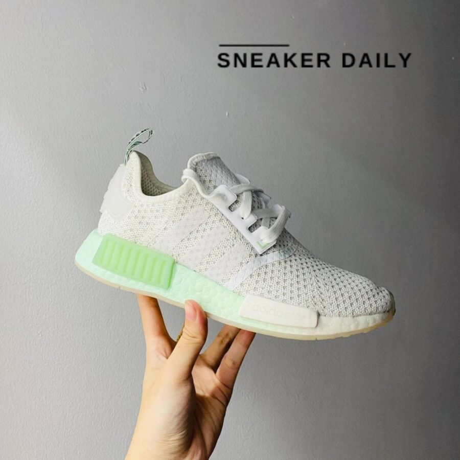 giày adidas nmd_r1 knit 'white blush green' fv1737