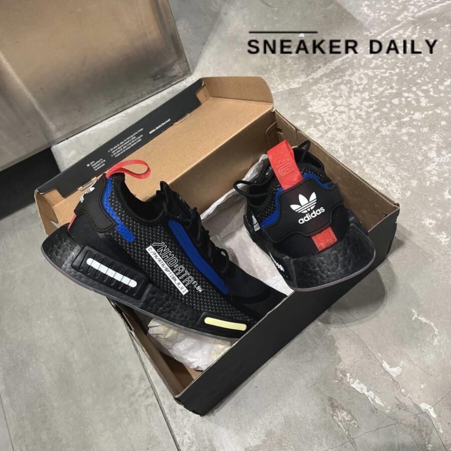 Giày Adidas Nmd R1 Spectoo Nasa Core Black Fz3201