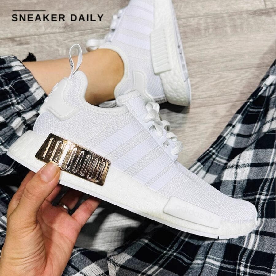 giày adidas nmd_r1 'white copper metallic' (wmns) fv1788