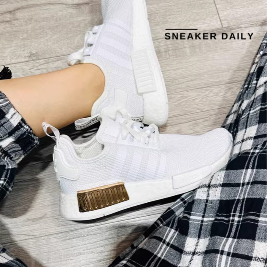 giày adidas nmd_r1 'white copper metallic' (wmns) fv1788