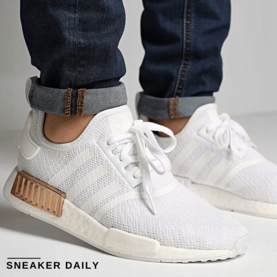 giày adidas nmd_r1 'white copper metallic' (wmns) fv1788