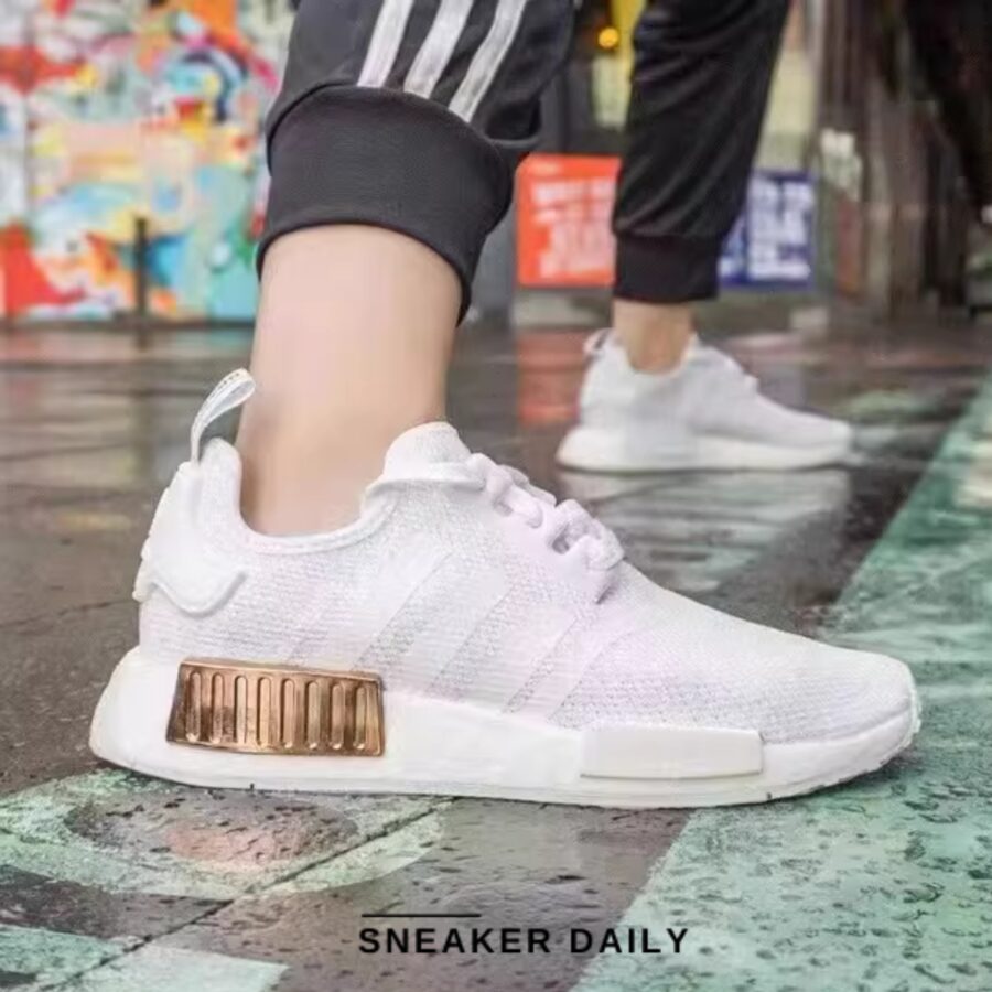 giày adidas nmd_r1 'white copper metallic' (wmns) fv1788