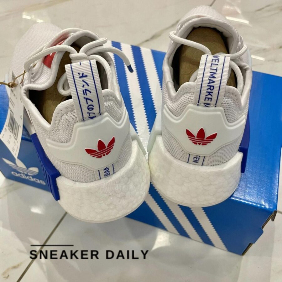 giày adidas nmd_r1 'white royal blue' (gs) hq9991