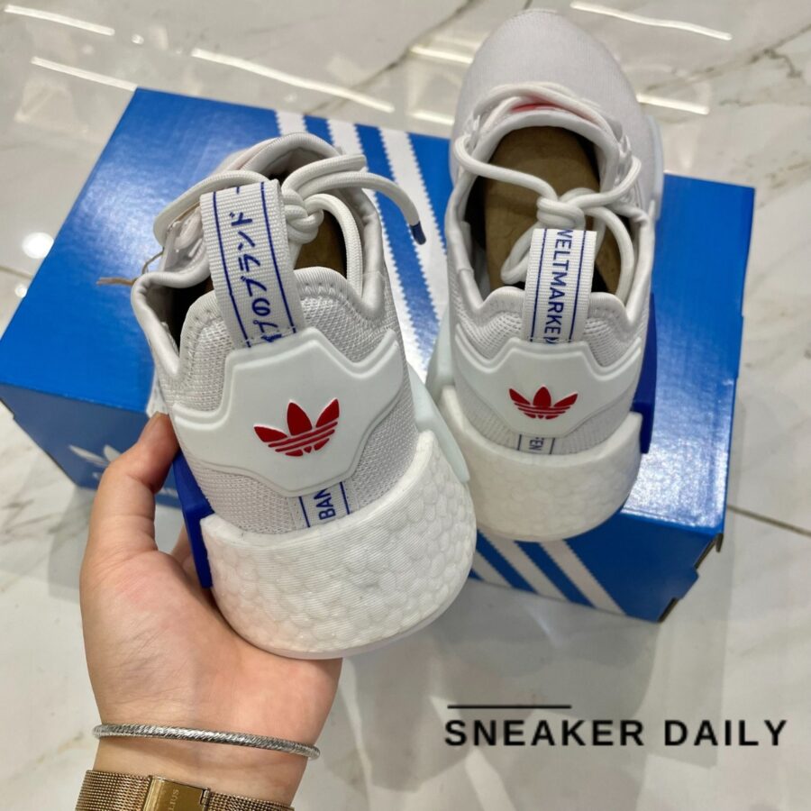 giày adidas nmd_r1 'white royal blue' (gs) hq9991