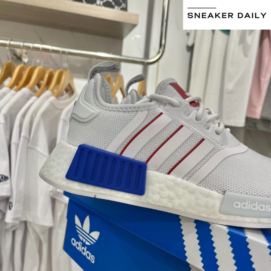 giày adidas nmd_r1 'white royal blue' (gs) hq9991