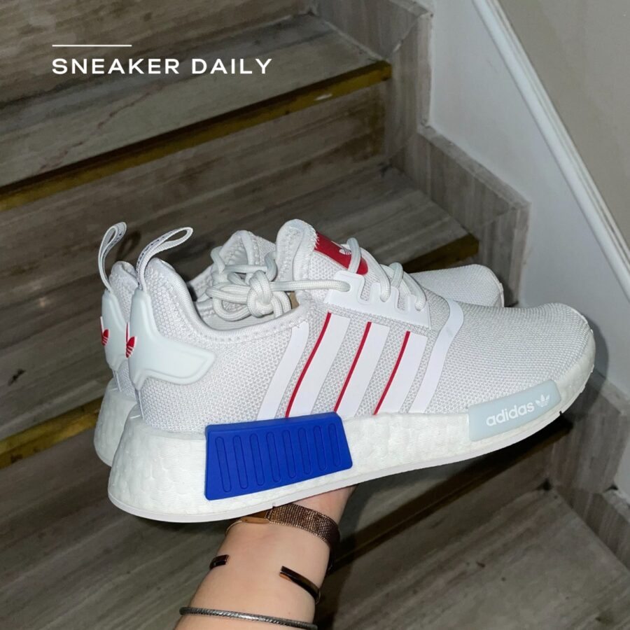 giày adidas nmd_r1 'white royal blue' (gs) hq9991