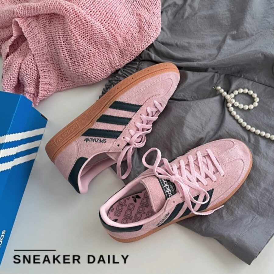 giày adidas originals handball spezial shoes 'clear pink' (wmns) if6561
