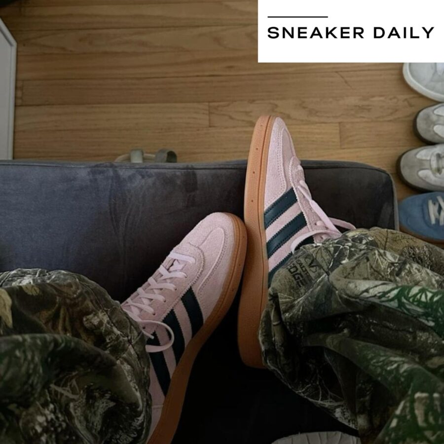 giày adidas originals handball spezial shoes 'clear pink' (wmns) if6561