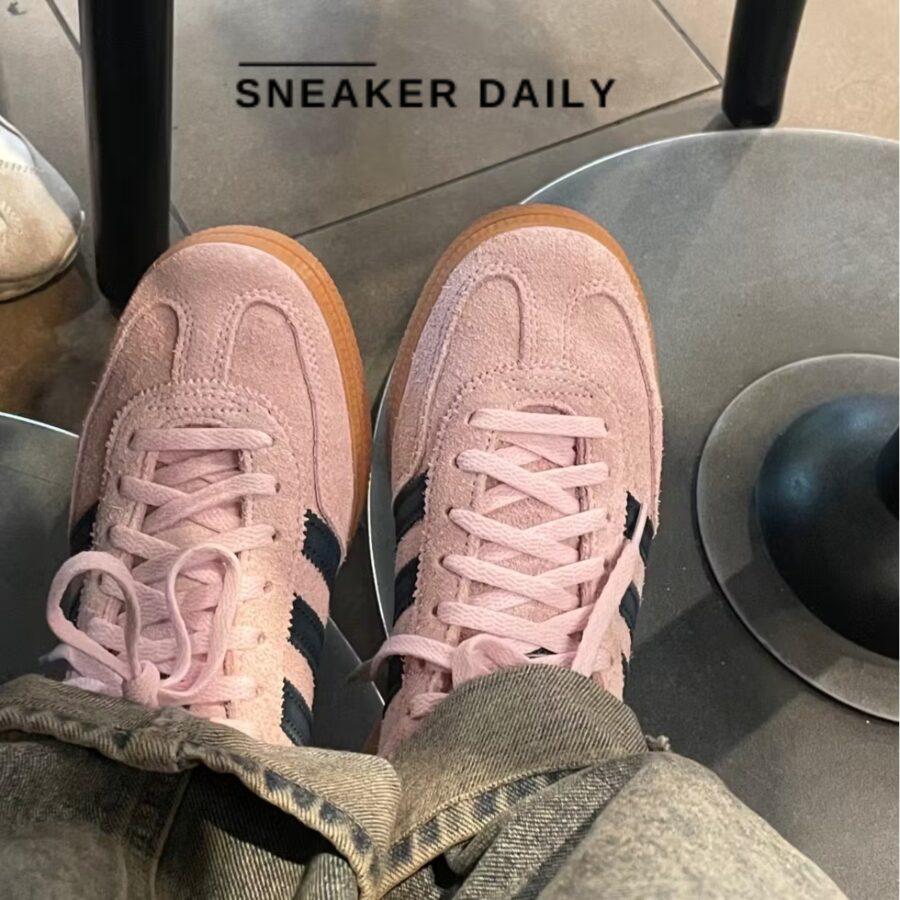 giày adidas originals handball spezial shoes 'clear pink' (wmns) if6561