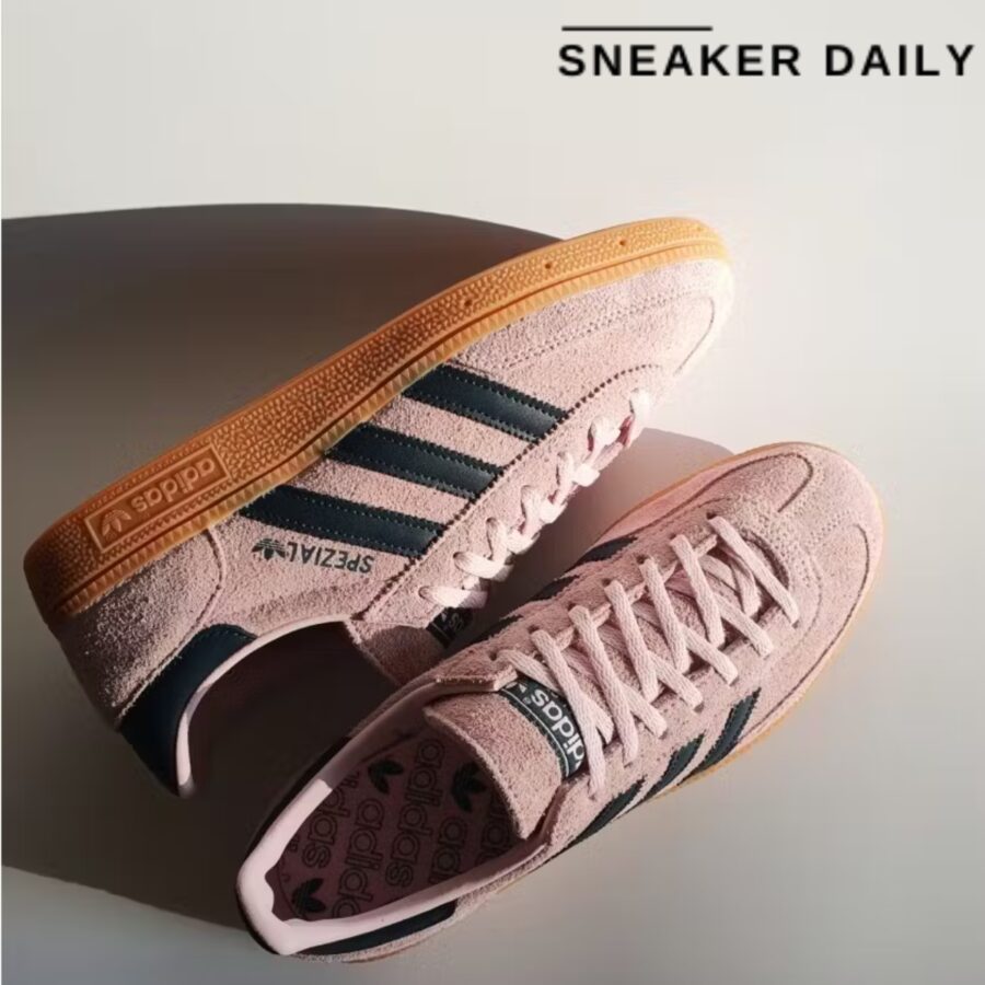 giày adidas originals handball spezial shoes 'clear pink' (wmns) if6561