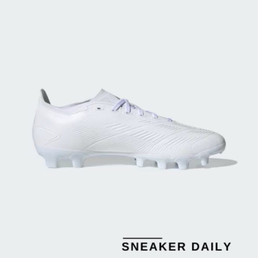 giày adidas predator 24 league low multi-ground boots 'white silver' ie2611
