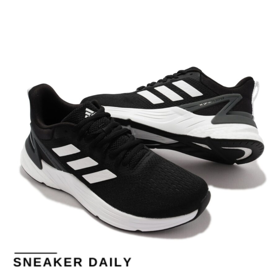 giày adidas response super 2.0 j 'black white' (gs) h01710