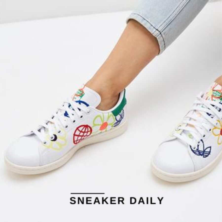 giày adidas stan smith 'large doodles' (wmns) fx5653