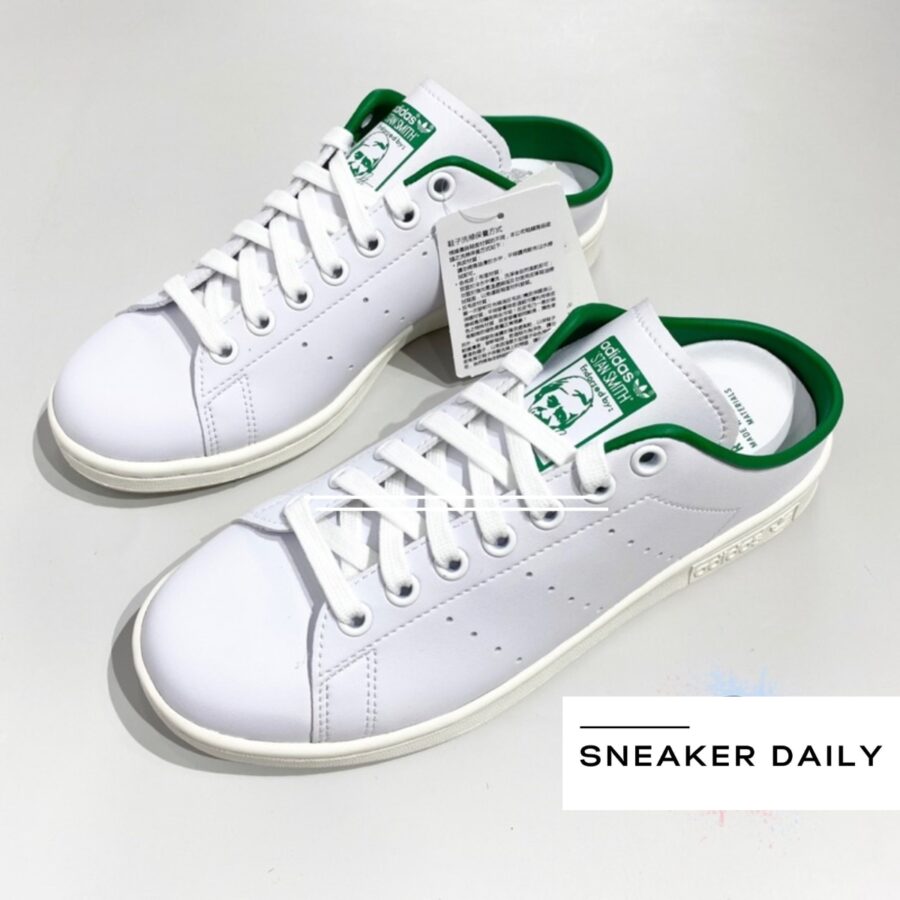 giày adidas stan smith mule 'white green' fx5849