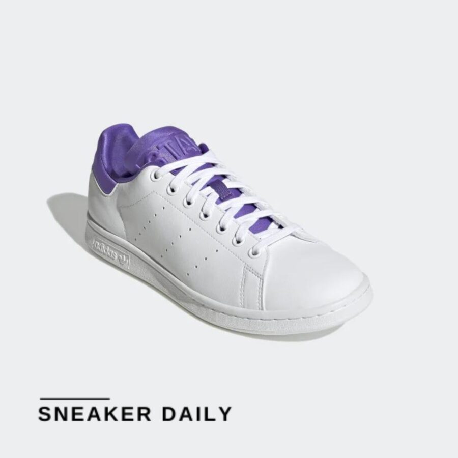 giày adidas stan smith 'purple rush neoprene tongue' gy5971