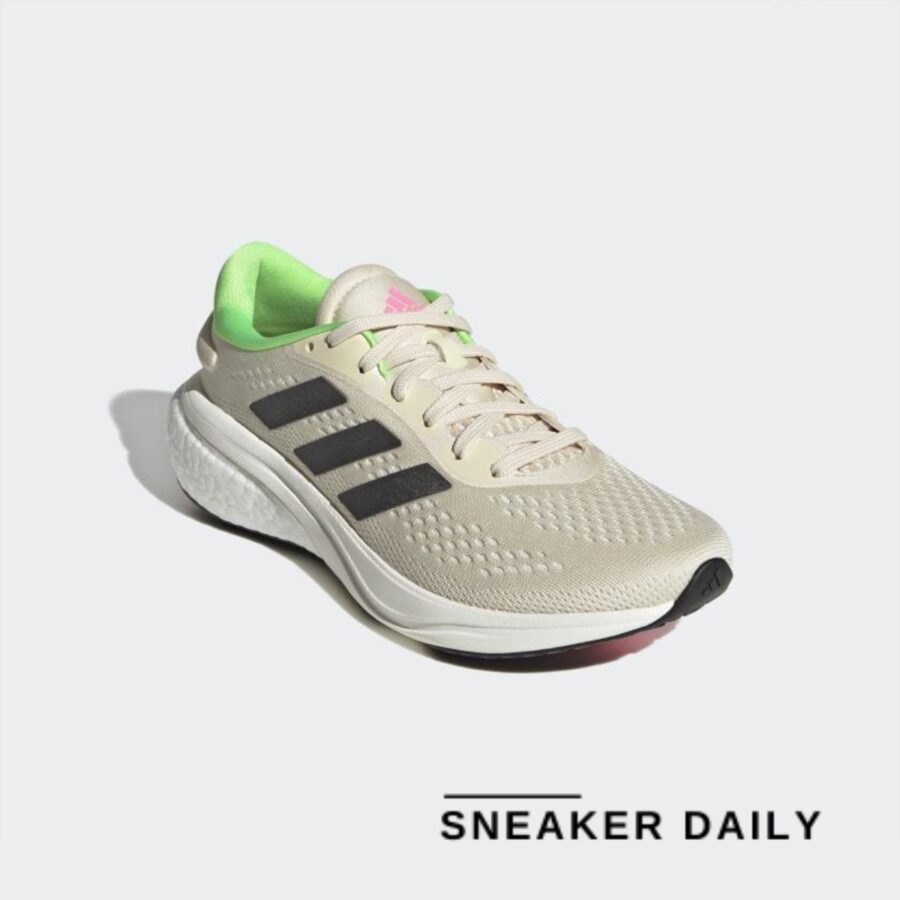 giày adidas supernova 2 'ecru tint solar green' (wmns) gw9095