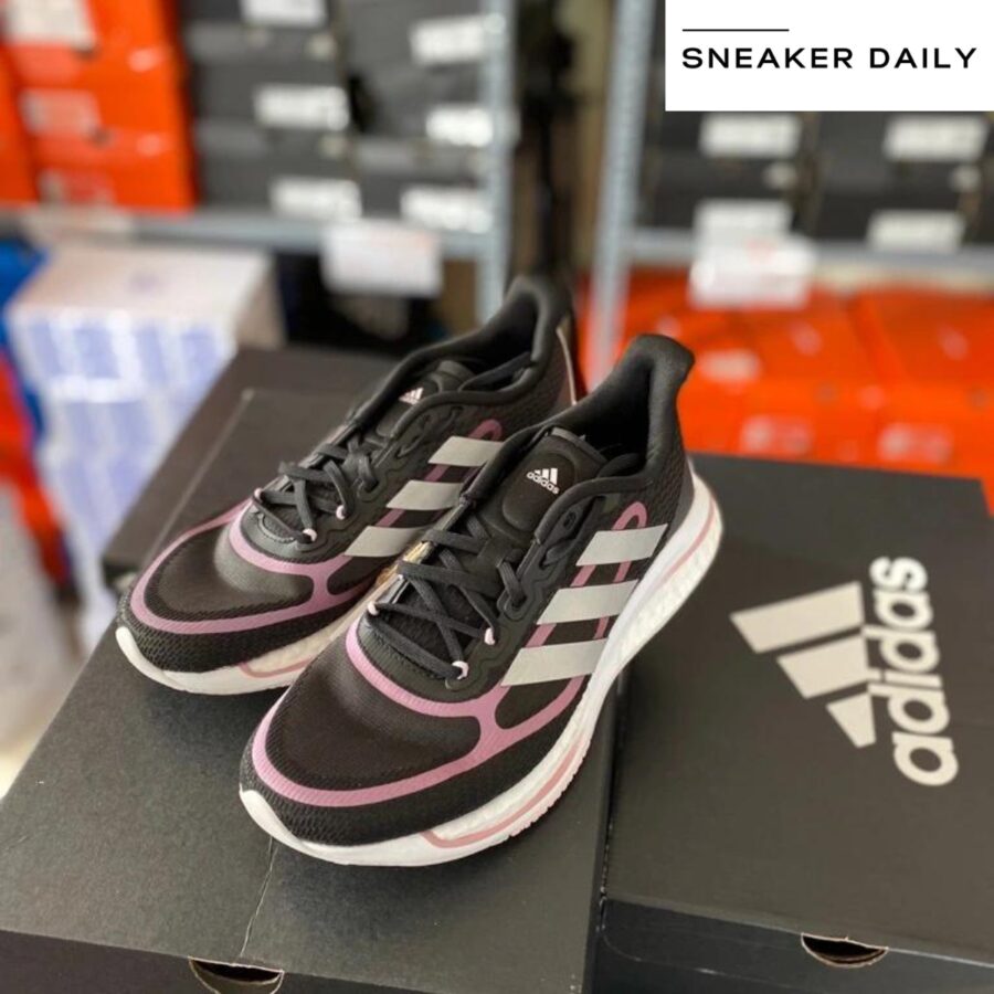 giày adidas supernova+ 'black pink metallic' (wmns) fx6698
