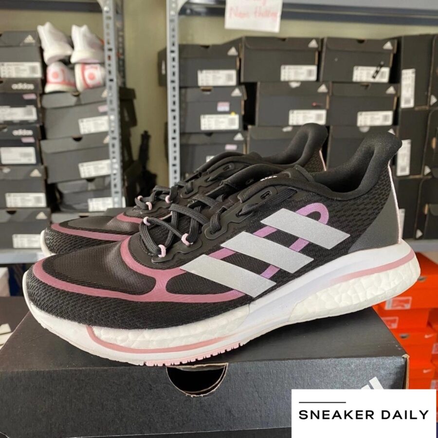 giày adidas supernova+ 'black pink metallic' (wmns) fx6698