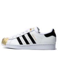 giày adidas superstar metal toe 'white gold metallic' (wmns) fv3310