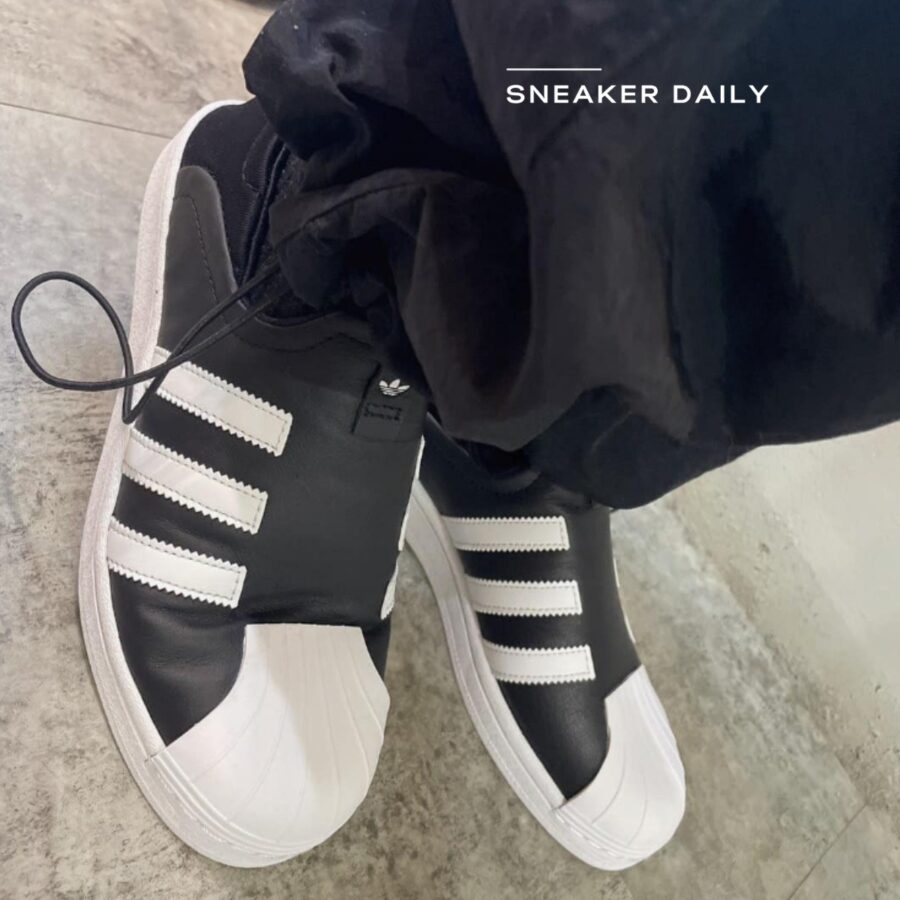 giày adidas superstar slip-on 'core black' ig5717