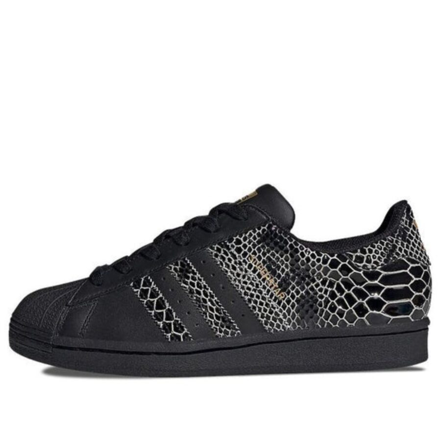 giày adidas superstar snakeskin 'core black' fv3290