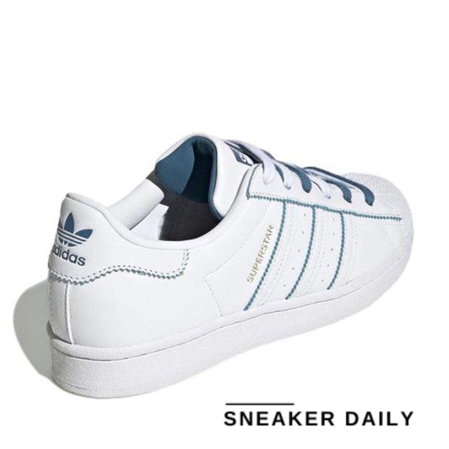 giày adidas superstar 'white altered blue' (wmns) gx2012