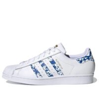 giày adidas superstar 'white blue splatter' fy7713